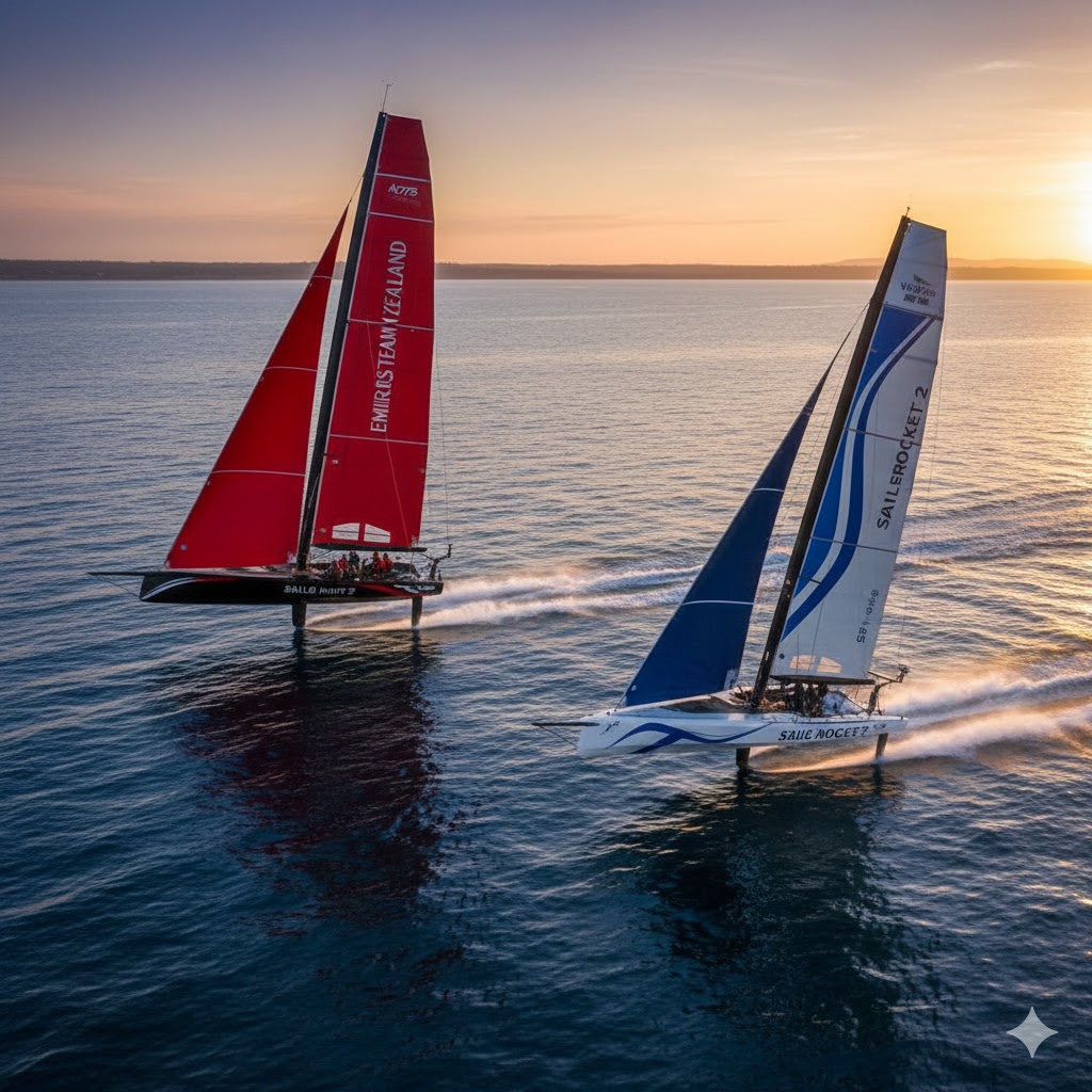 Mezzi a vela più veloci