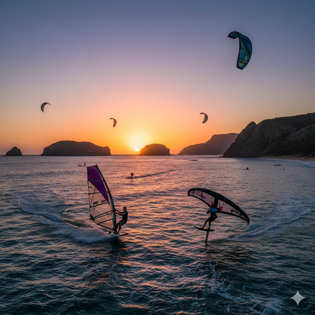 Confronto velocità wind sports